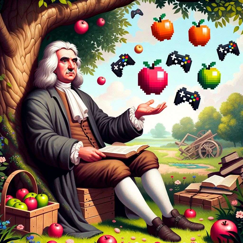 the discovery of gravity, game design